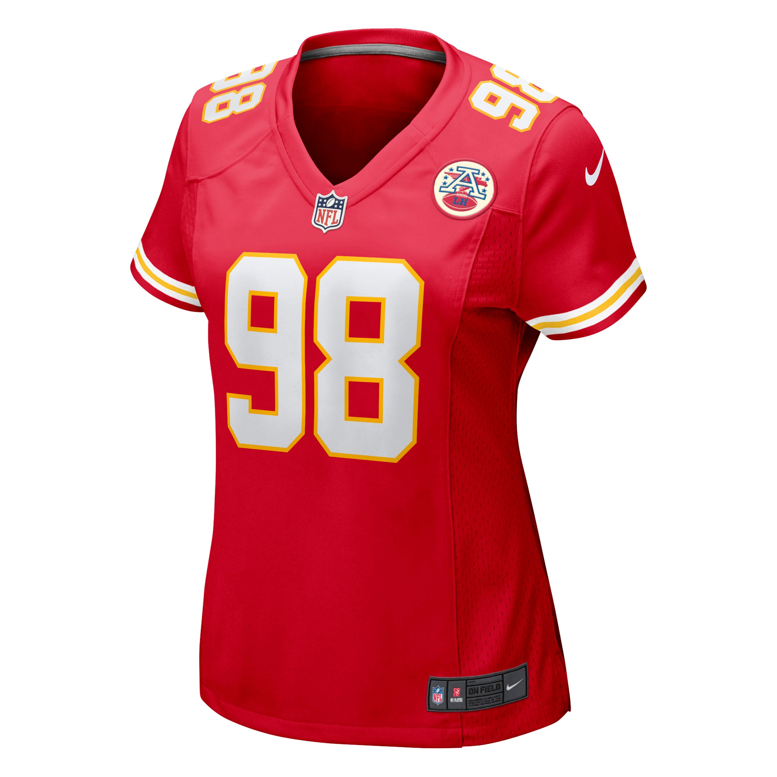 Tershawn Wharton Kansas City Chiefs Nike Women’s Game Jersey – Red - Image 2