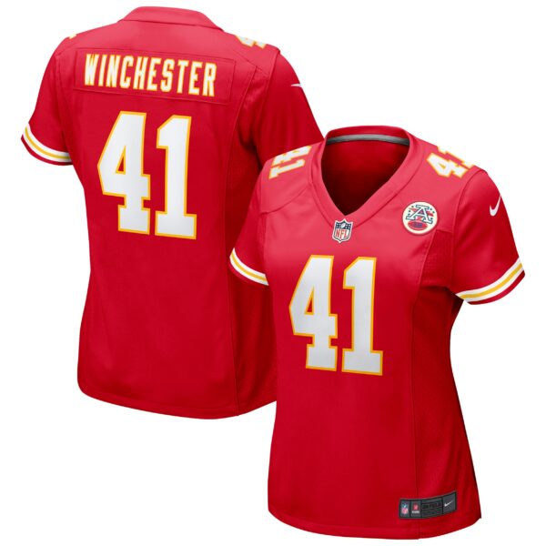 James Winchester Kansas City Chiefs Nike Women’s Game Jersey – Red