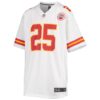 Clyde Edwards-Helaire Kansas City Chiefs Nike Youth Game Jersey – White