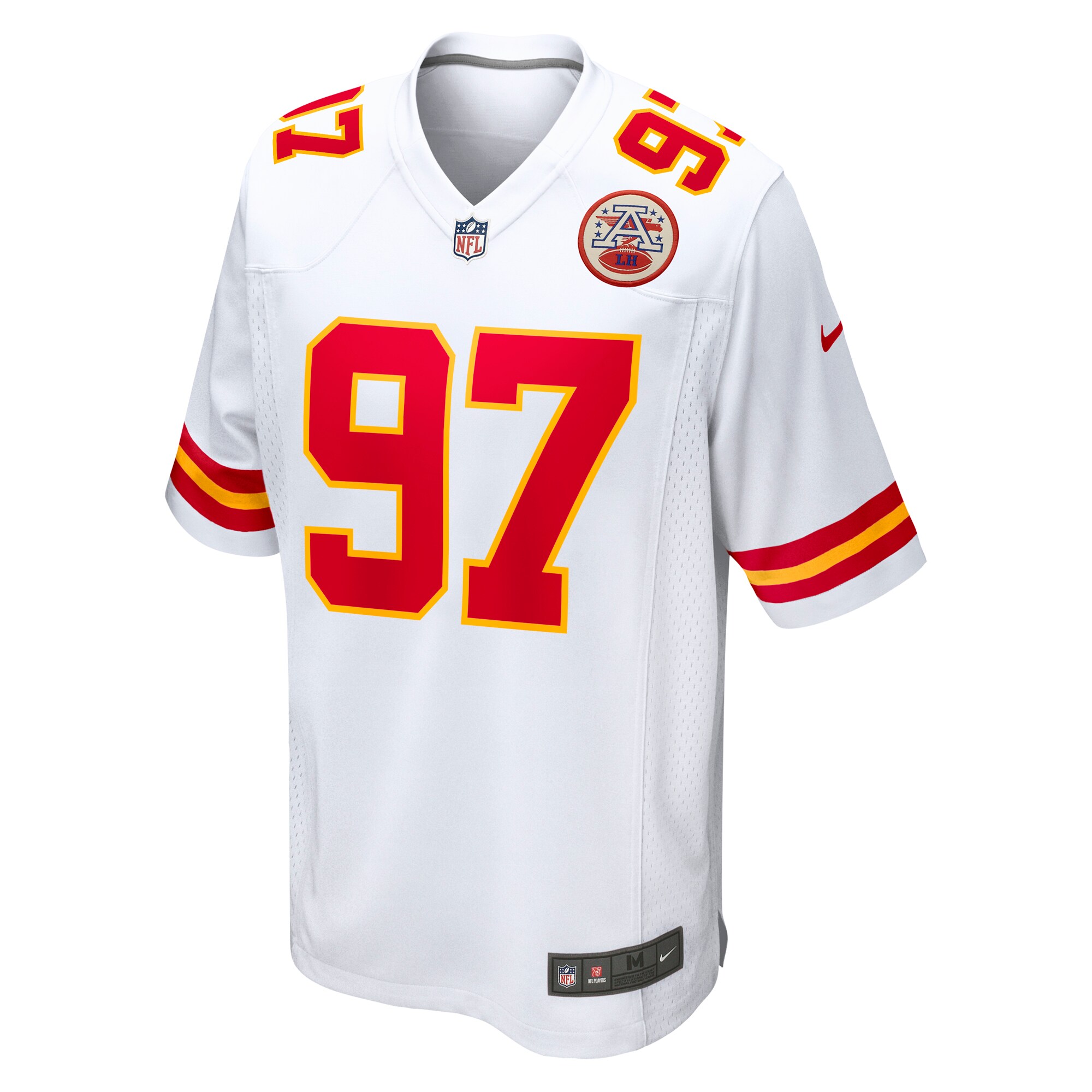 Felix Anudike-Uzomah Kansas City Chiefs Nike Team Game Jersey – White - Image 2