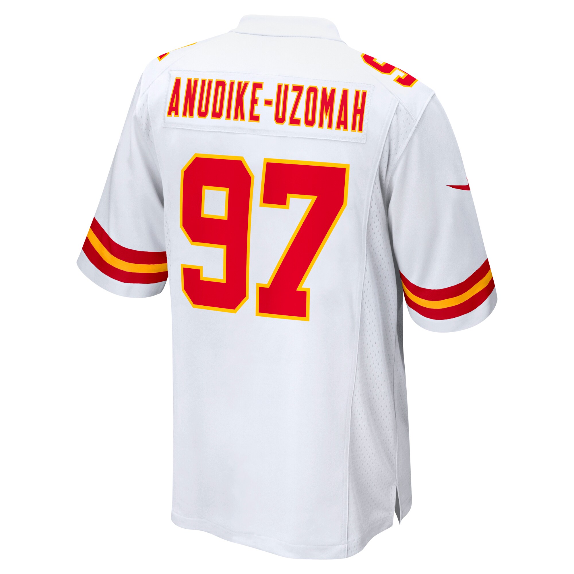 Felix Anudike-Uzomah Kansas City Chiefs Nike Team Game Jersey – White - Image 3