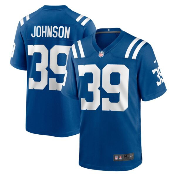 Alex Johnson Indianapolis Colts Nike Team Game Jersey – Royal