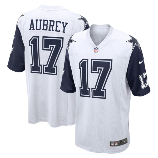 Brandon Aubrey Dallas Cowboys Nike Alternate Game Jersey – White
