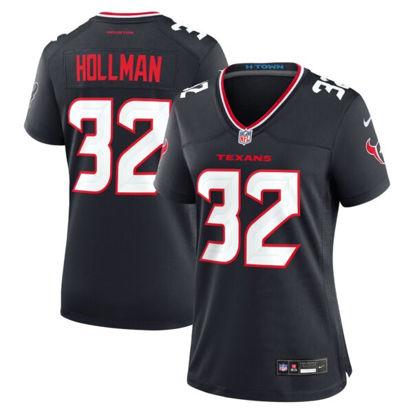 Ka’Dar Hollman Houston Texans Nike Women’s Team Game Jersey – Navy