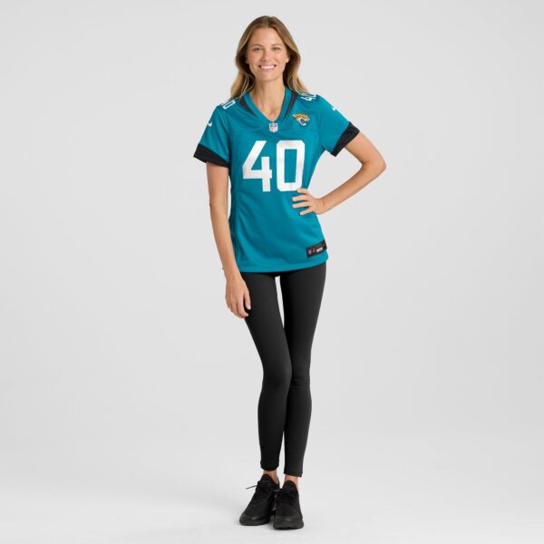 Tyler Hall Jacksonville Jaguars Nike Women’s Team Game Jersey – Teal