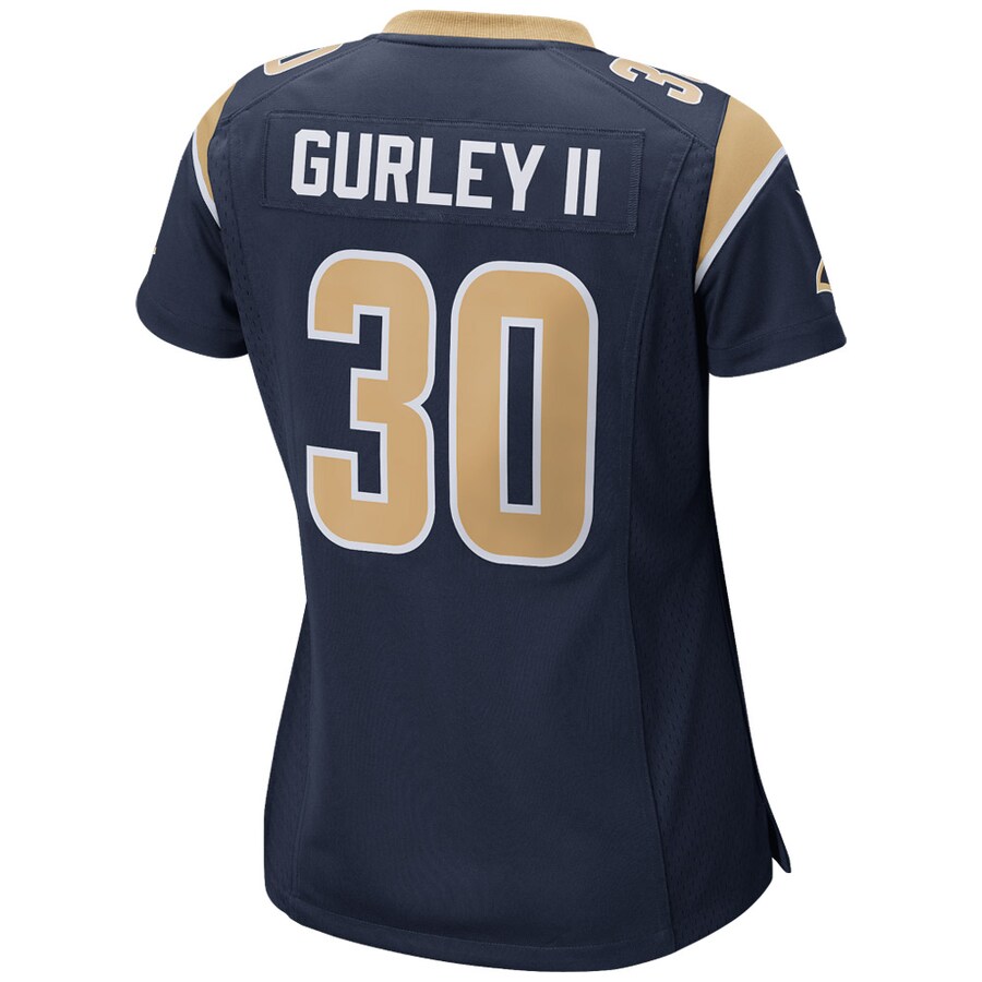 Todd Gurley II Los Angeles Rams Nike Women’s Super Bowl LIII Bound Game Jersey – Navy - Image 3