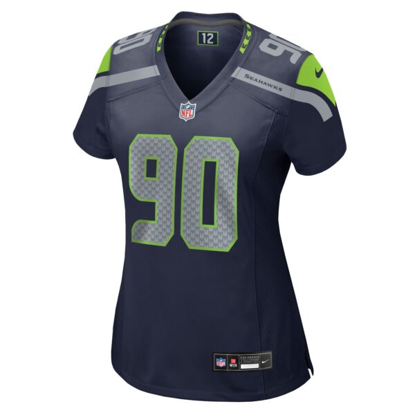 Jarran Reed Seattle Seahawks Nike Women’s Team Game Jersey – College Navy