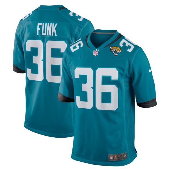 Jake Funk Jacksonville Jaguars Nike Team Game Jersey – Teal