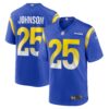 Quindell Johnson Los Angeles Rams Nike Team Game Jersey – Royal