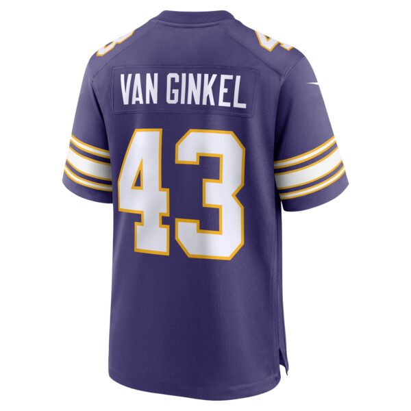 Andrew Van Ginkel Minnesota Vikings Nike Alternate Game Jersey – Purple