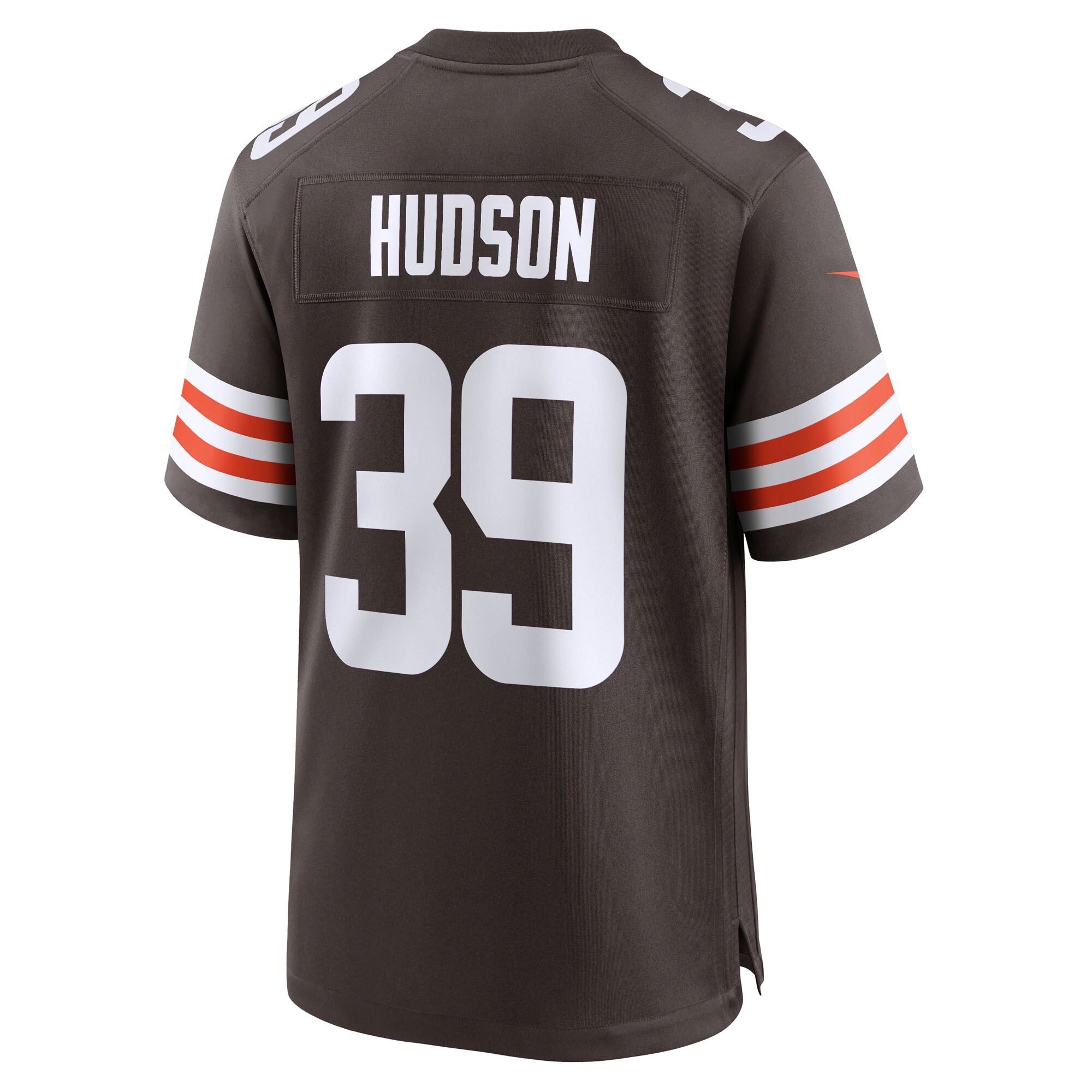 Khaleke Hudson Cleveland Browns Nike Team Game Jersey – Brown - Image 2