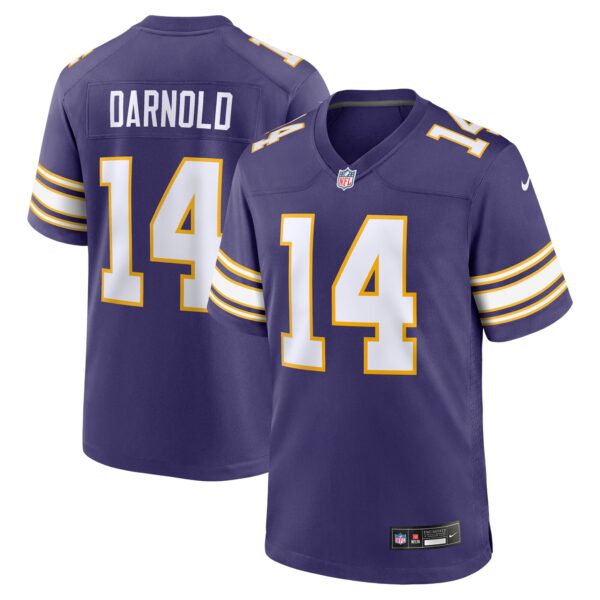 Sam Darnold Minnesota Vikings Nike Alternate Game Jersey – Purple