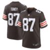 Kadarius Toney Cleveland Browns Nike Team Game Jersey – Brown