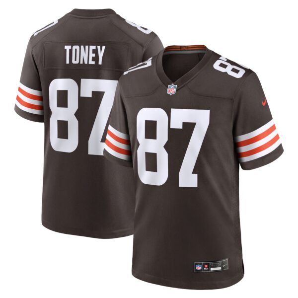 Kadarius Toney Cleveland Browns Nike Team Game Jersey – Brown