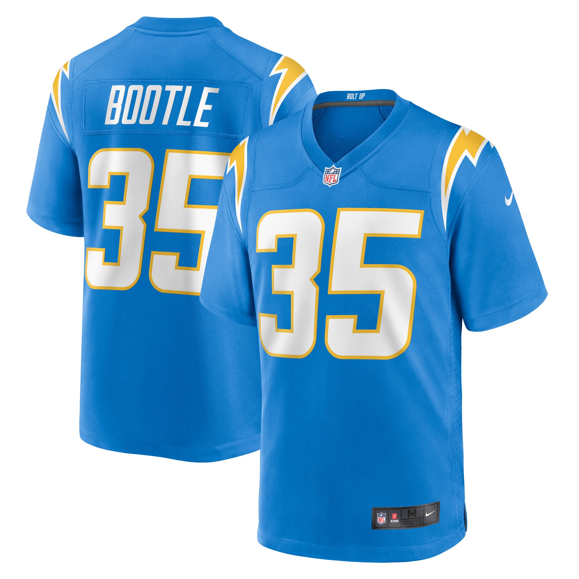 Dicaprio Bootle Los Angeles Chargers Nike Team Game Jersey – Powder Blue