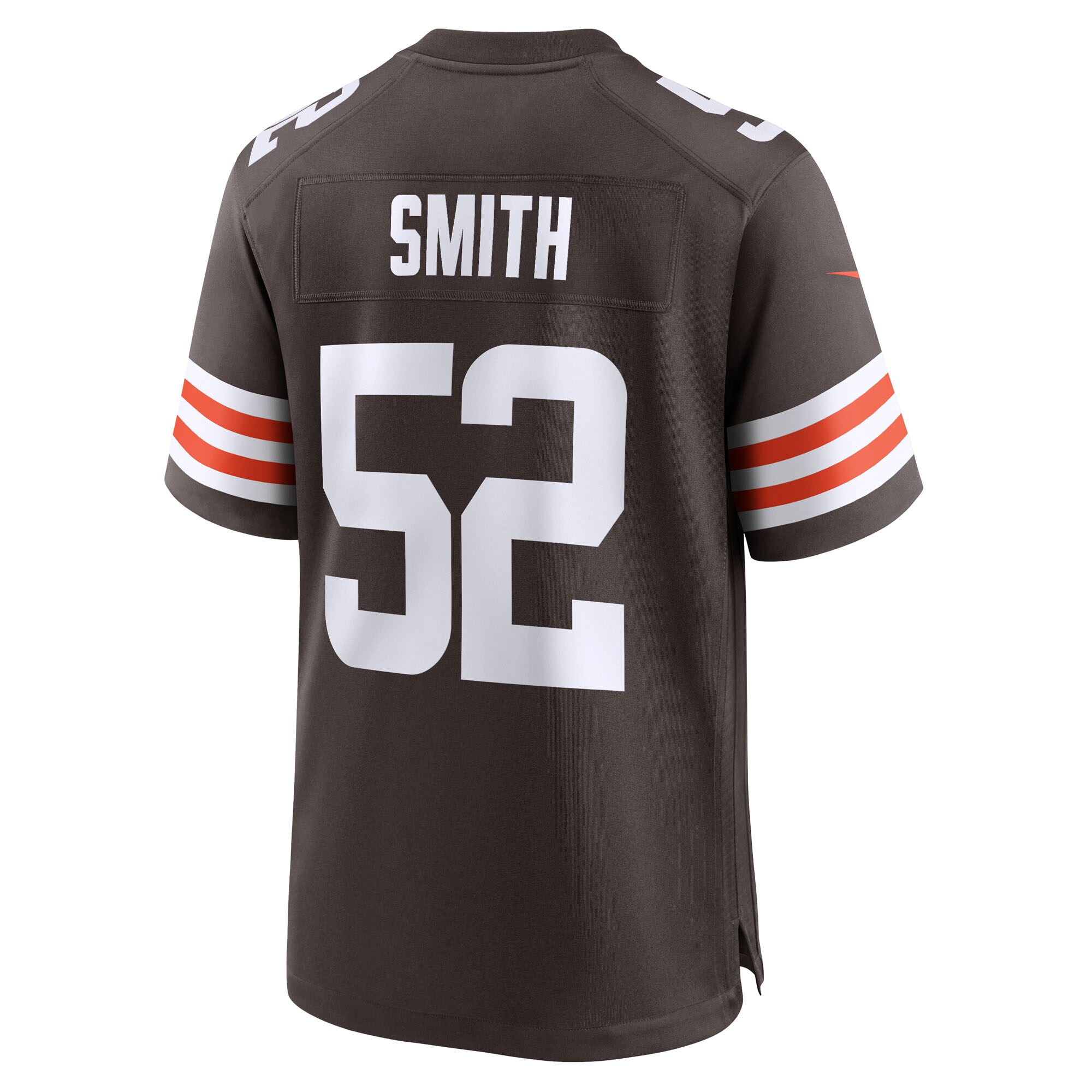Elerson Smith Cleveland Browns Nike Team Game Jersey – Brown - Image 2