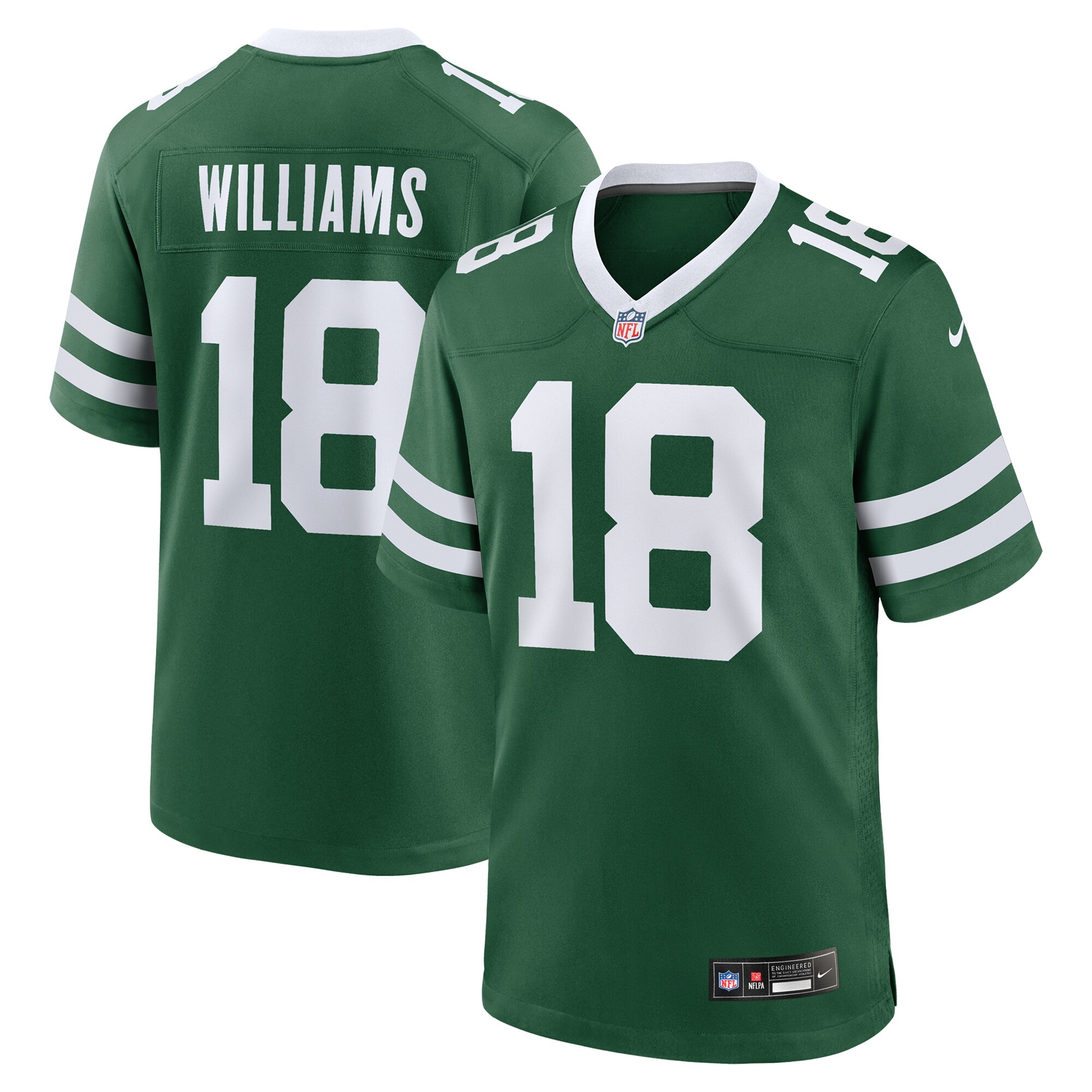 Mike Williams New York Jets Nike Game Jersey – Legacy Green