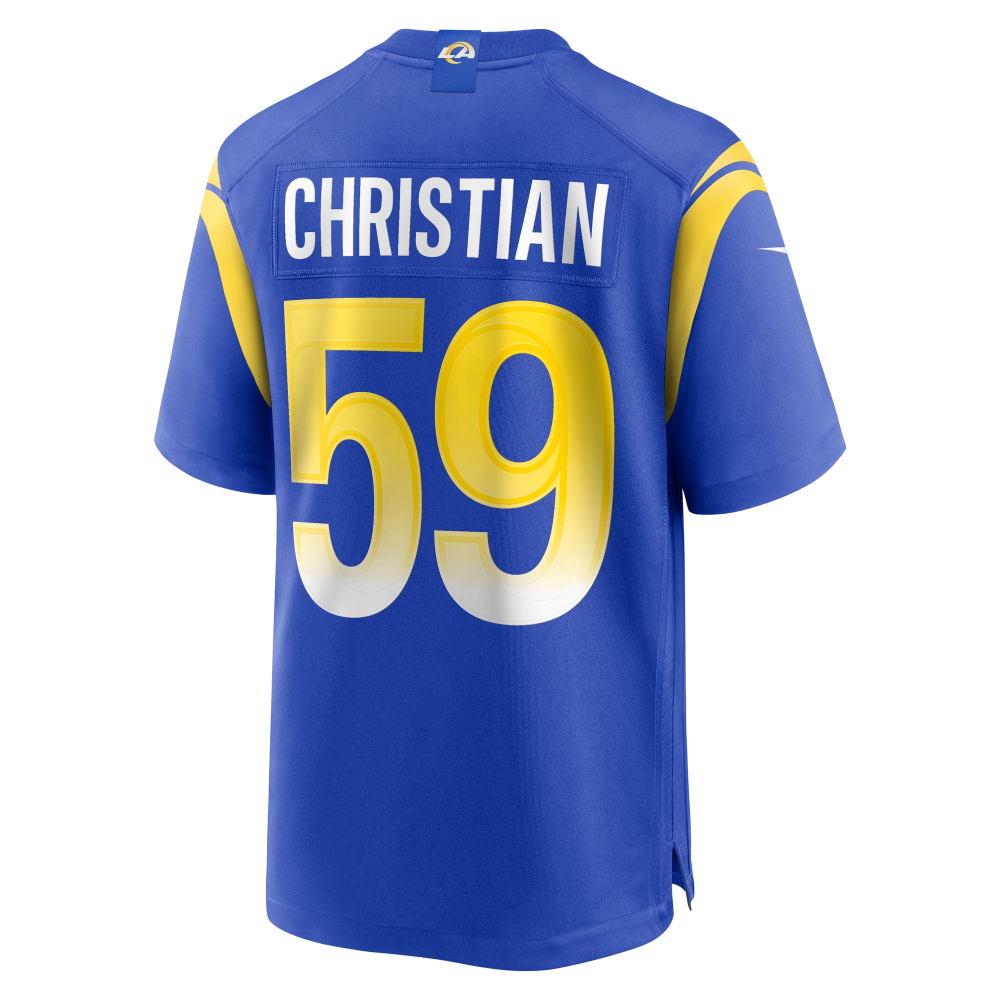 Geron Christian Los Angeles Rams Nike Team Game Jersey – Royal - Image 3
