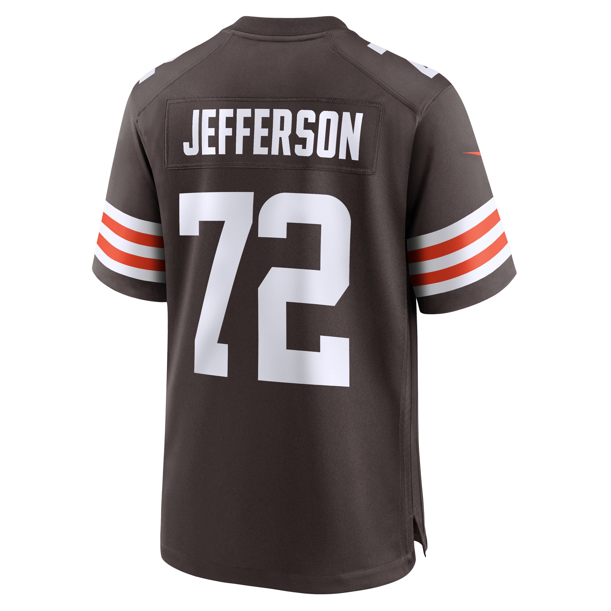 Quinton Jefferson Cleveland Browns Nike Team Game Jersey – Brown - Image 2
