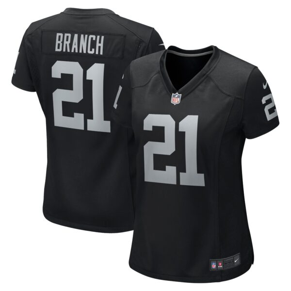 Cliff Branch Las Vegas Raiders Nike Women’s Retired Player Game Jersey – Black