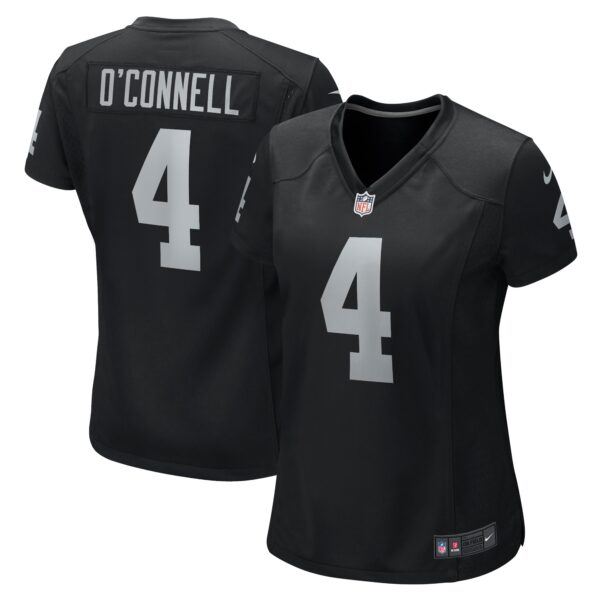 Aidan O’Connell Las Vegas Raiders Nike Women’s Game Jersey – Black