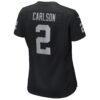 Daniel Carlson Las Vegas Raiders Nike Women’s Player Game Jersey – Black