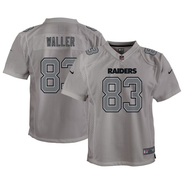 Darren Waller Las Vegas Raiders Nike Youth Atmosphere Game Jersey – Gray