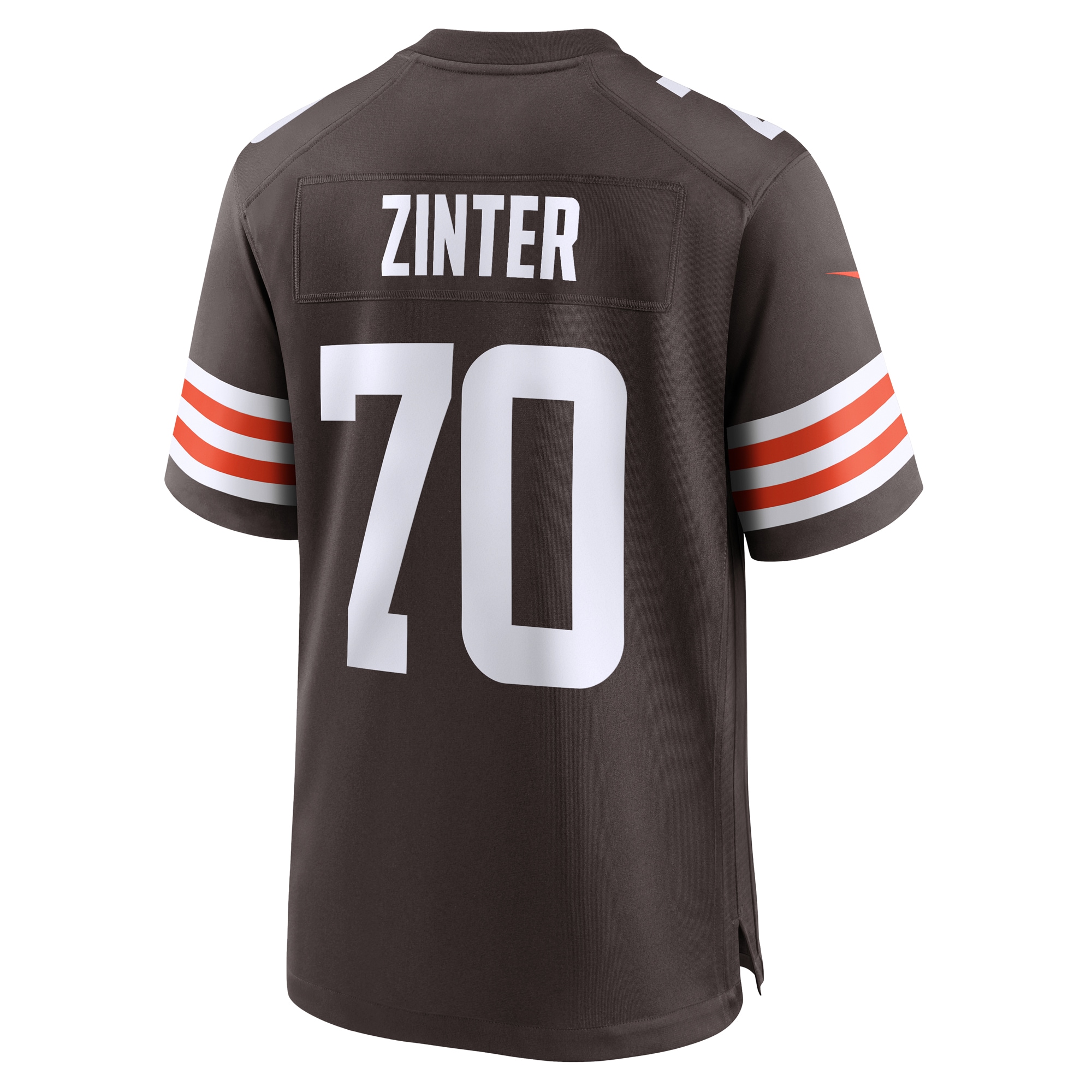 Zak Zinter Cleveland Browns Nike Team Game Jersey – Brown - Image 2