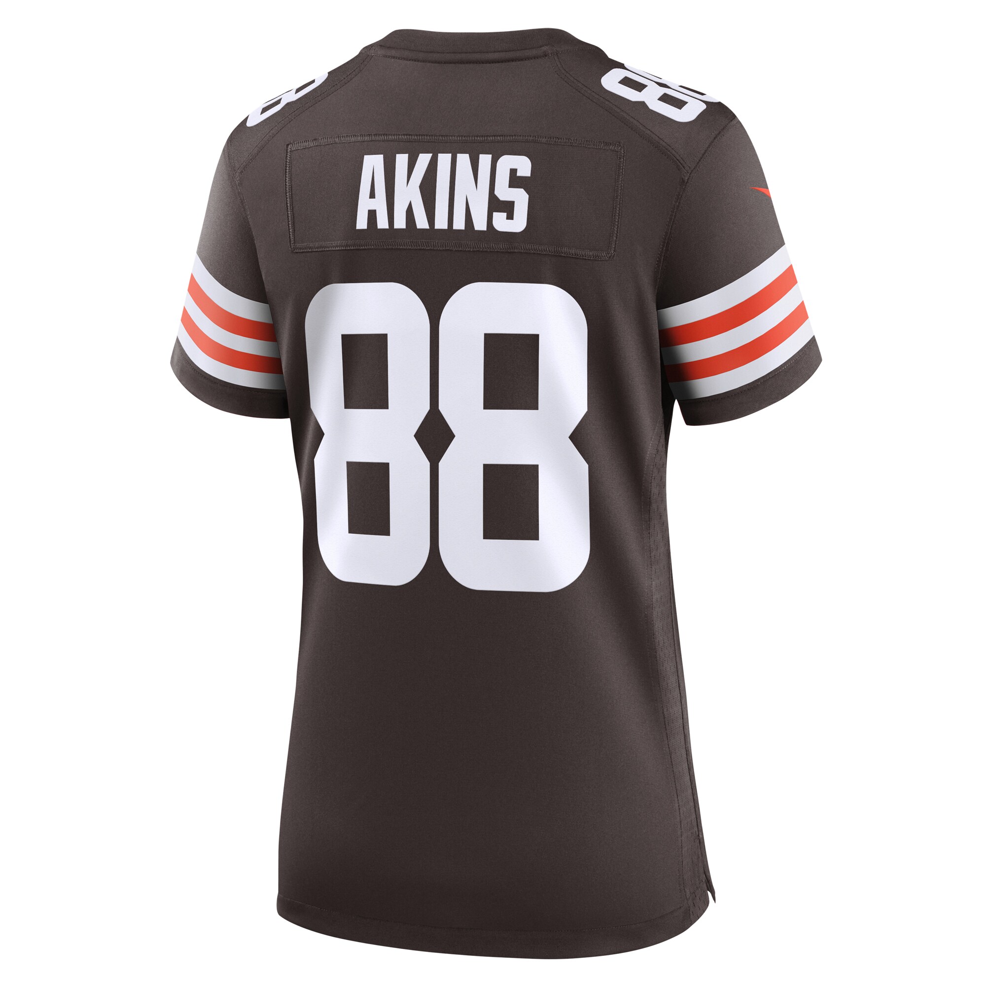 Jordan Akins Cleveland Browns Nike Women’s Game Jersey – Brown - Image 2