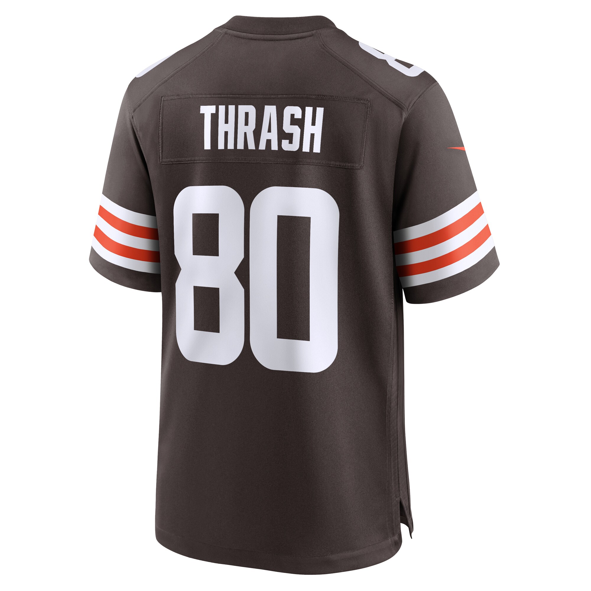 Jamari Thrash Cleveland Browns Nike Team Game Jersey – Brown - Image 3
