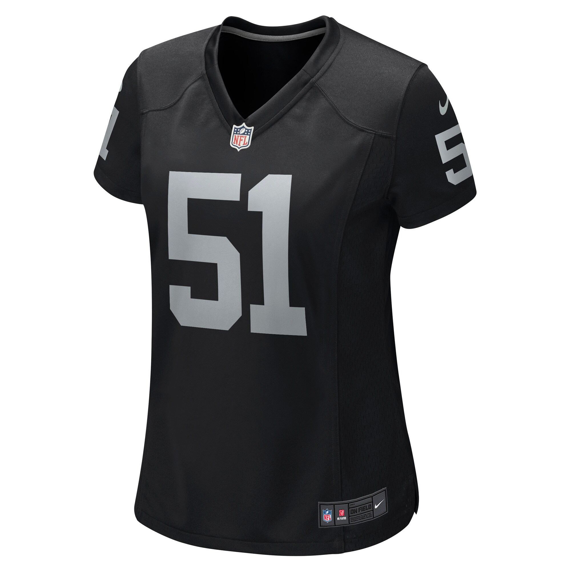 Malcolm Koonce Las Vegas Raiders Nike Women’s Game Jersey – Black - Image 2