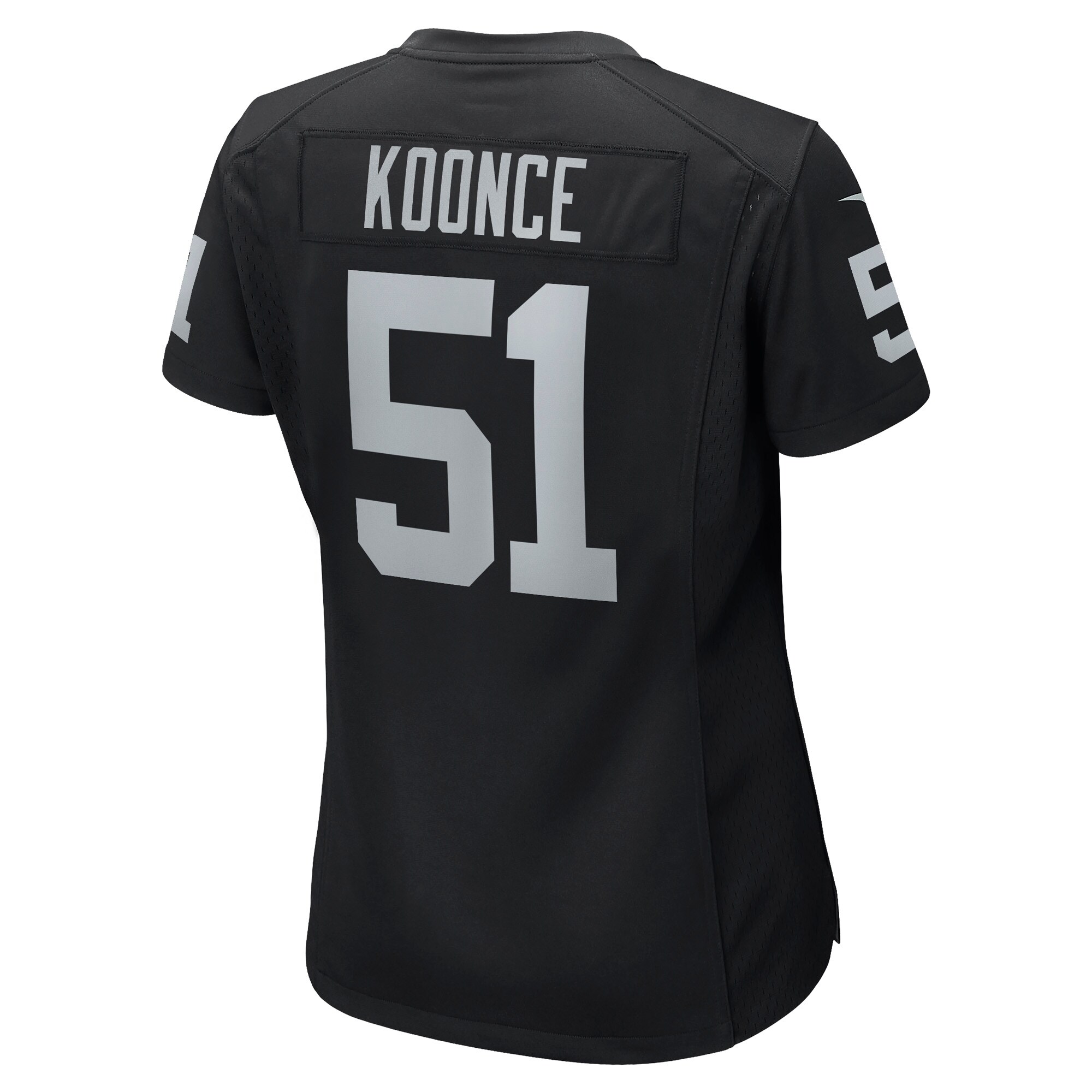 Malcolm Koonce Las Vegas Raiders Nike Women’s Game Jersey – Black - Image 3