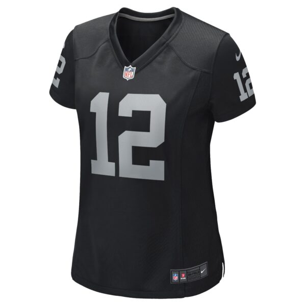 Ken Stabler Las Vegas Raiders Nike Women’s Game Retired Player Jersey – Black