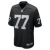 Thayer Munford Jr. Las Vegas Raiders Nike Team Game Jersey – Black