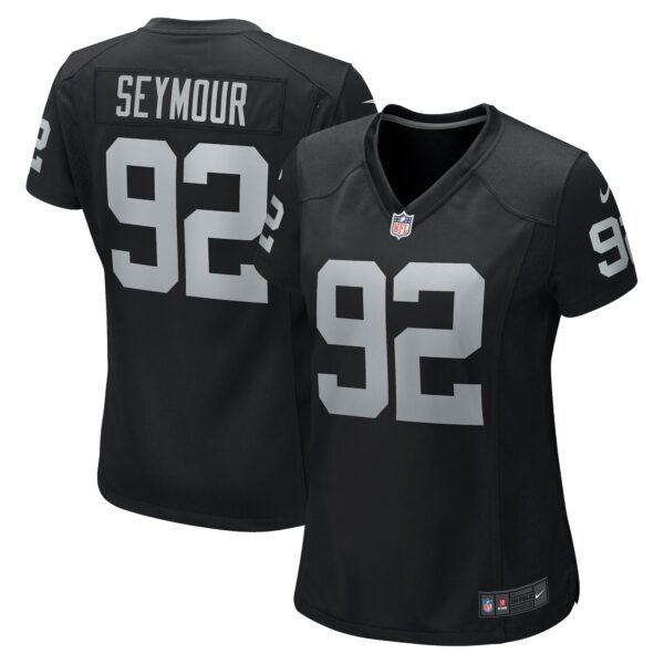 Richard Seymour Las Vegas Raiders Nike Women’s Retired Player Game Jersey – Black