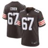 Javion Cohen Cleveland Browns Nike Team Game Jersey – Brown