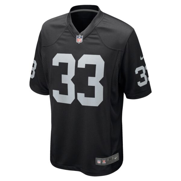 Roderic Teamer Las Vegas Raiders Nike Game Jersey – Black