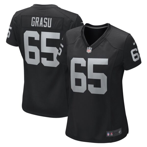 Hroniss Grasu Las Vegas Raiders Nike Women’s Game Player Jersey – Black