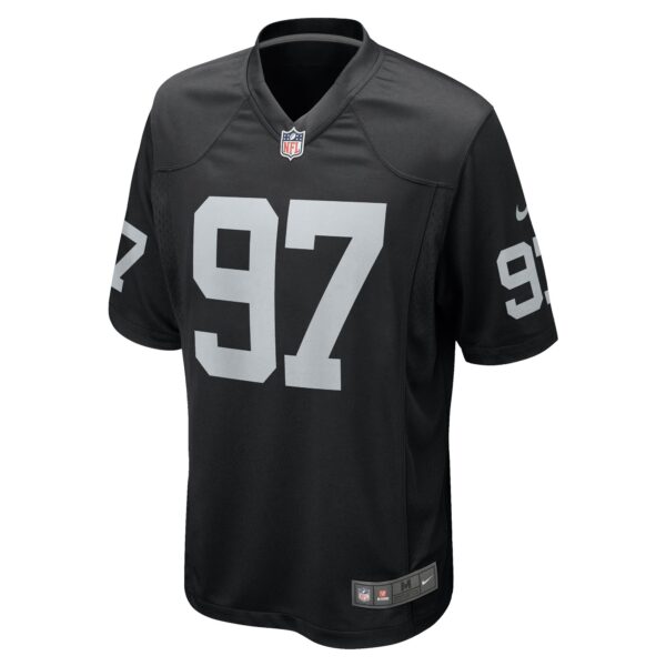 Janarius Robinson Las Vegas Raiders Nike Team Game Jersey – Black
