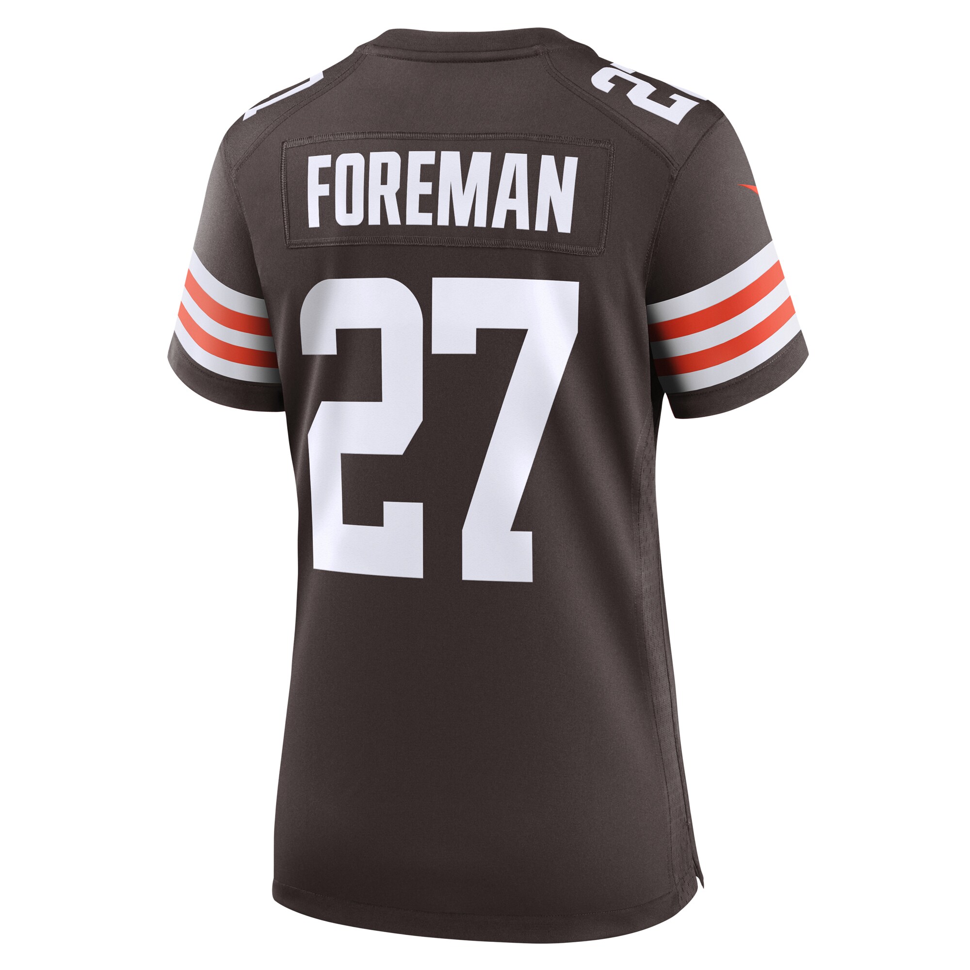 D’Onta Foreman Cleveland Browns Nike Women’s Game Jersey – Brown - Image 3