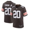Pierre Strong Jr. Cleveland Browns Nike Team Game Jersey – Brown