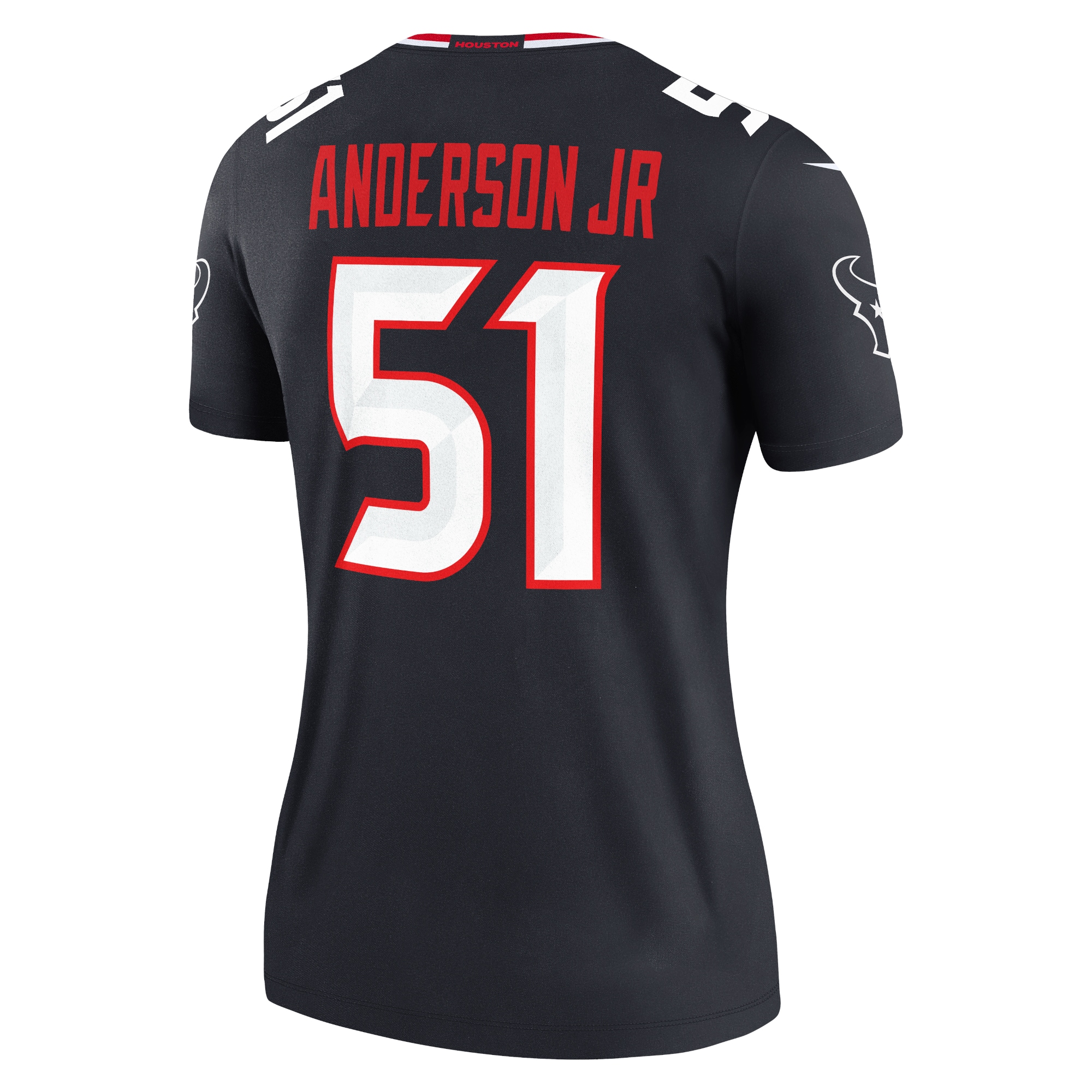 Will Anderson Jr. Houston Texans Nike Women’s Legend Player Performance Top – Navy - Image 3