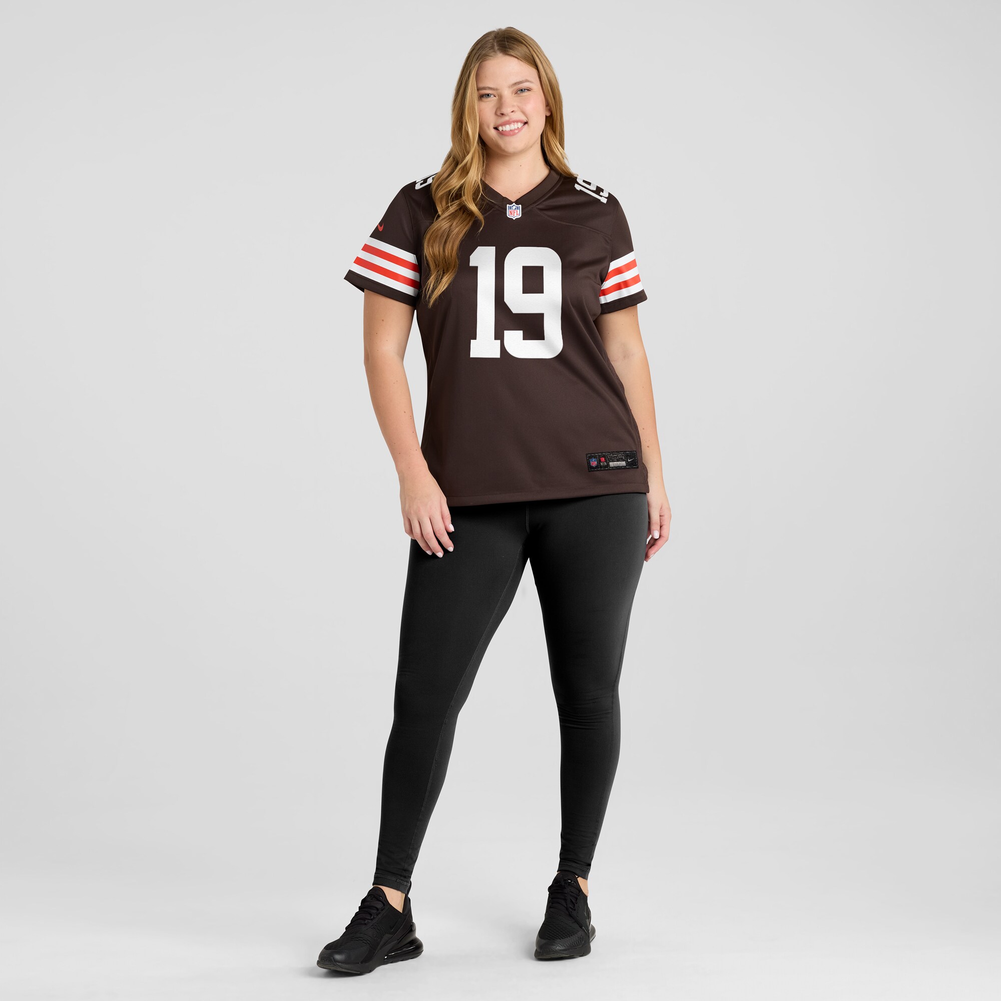Cedric Tillman Cleveland Browns Nike Women’s Game Jersey – Brown - Image 3