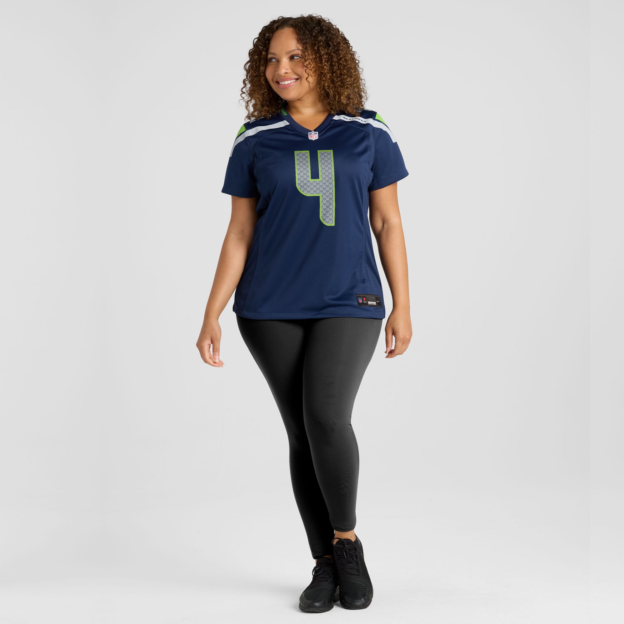 Michael Dickson Seattle Seahawks Nike Women’s Team Game Jersey – College Navy - Image 2