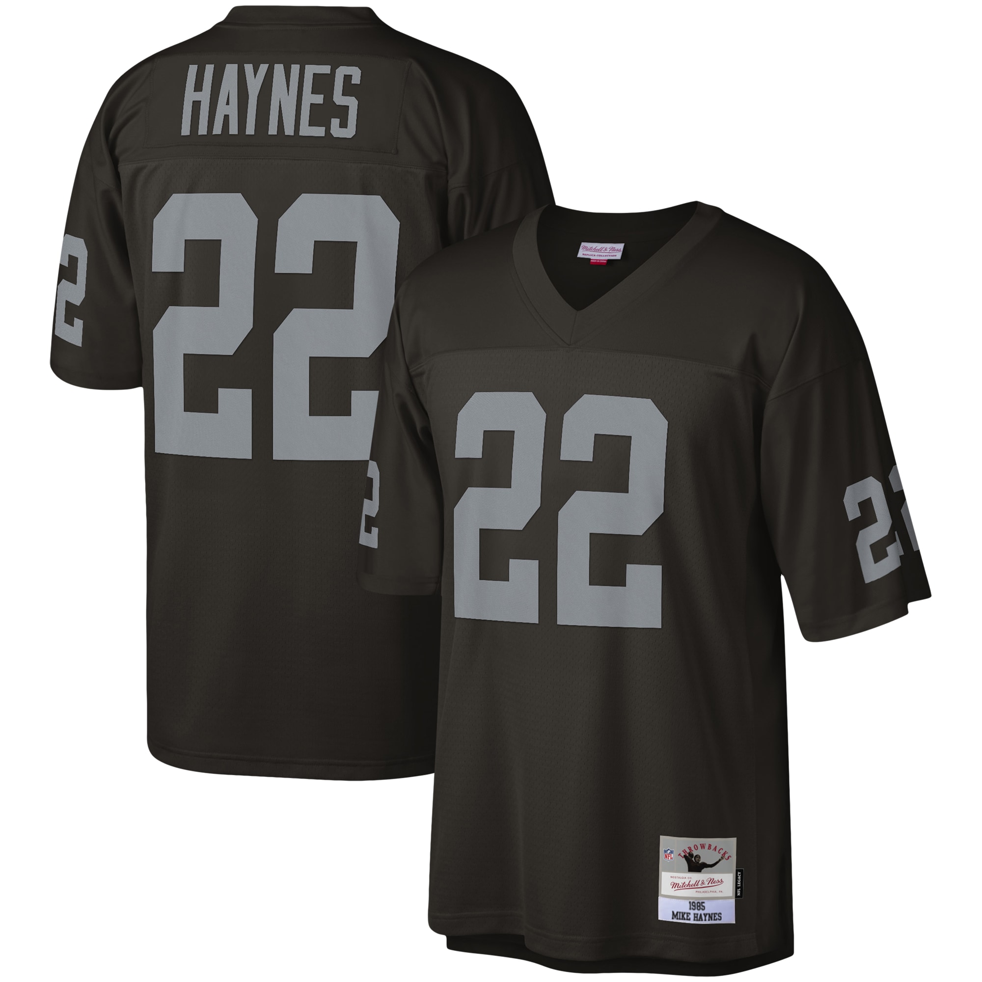 Mike Haynes Las Vegas Raiders Mitchell & Ness Legacy Jersey – Black