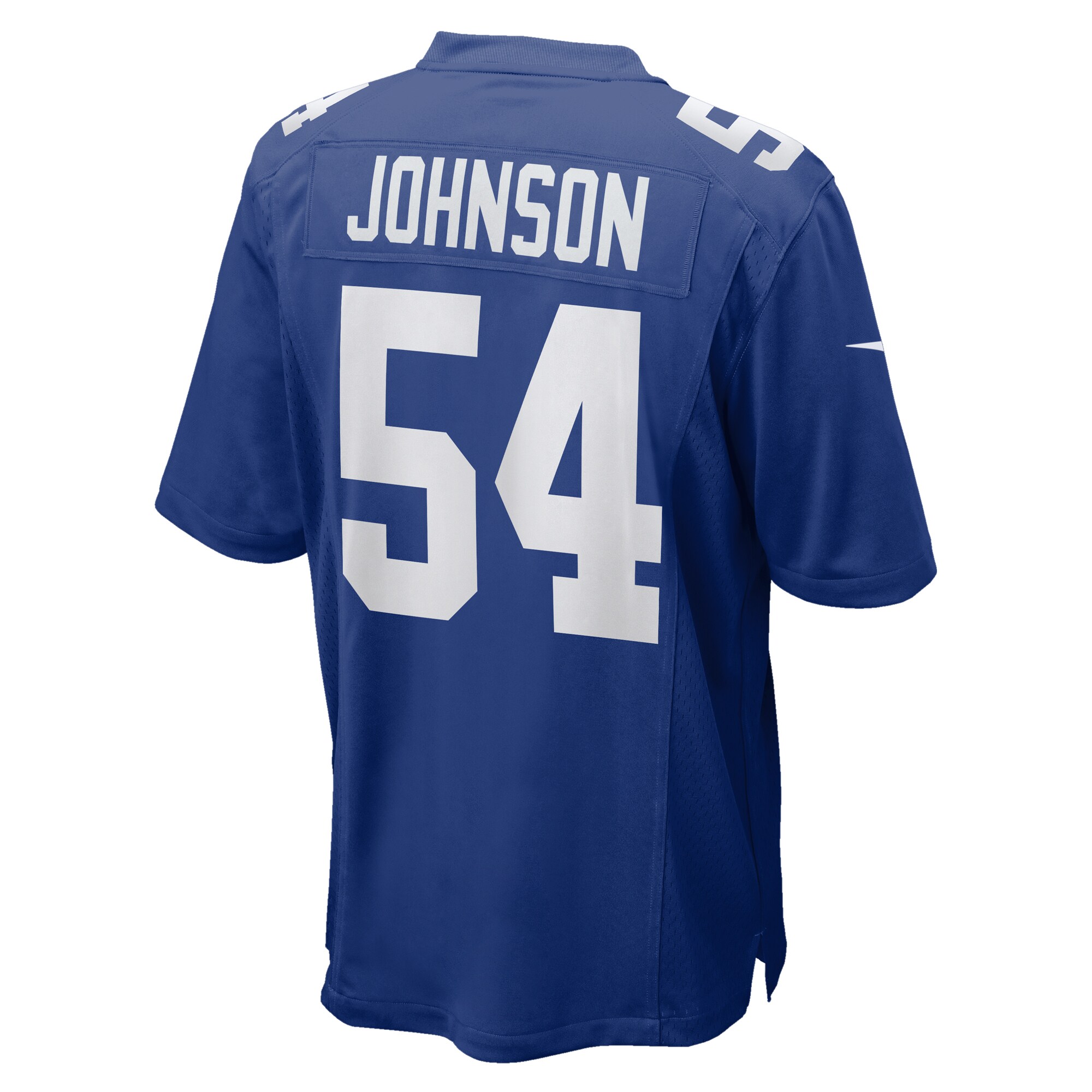 Dyontae Johnson New York Giants Nike Team Game Jersey – Royal - Image 3