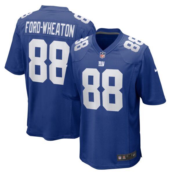 Bryce Ford-Wheaton New York Giants Nike Team Game Jersey – Royal