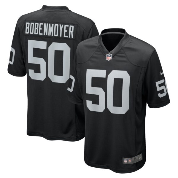 Jacob Bobenmoyer Las Vegas Raiders Nike Game Player Jersey – Black