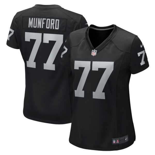 Thayer Munford Jr. Las Vegas Raiders Nike Women’s Team Game Jersey – Black