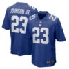 Anthony Johnson Jr. New York Giants Nike Team Game Jersey – Royal